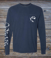 Load image into Gallery viewer, Long Sleeve Pocket Tee with Chain Life Logo &amp; Chain of Lakes Silhouette
